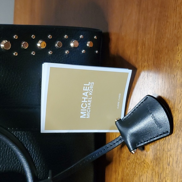 Michael Kors Nouveau Hamilton satchel handbag NWT - Picture 9 of 11